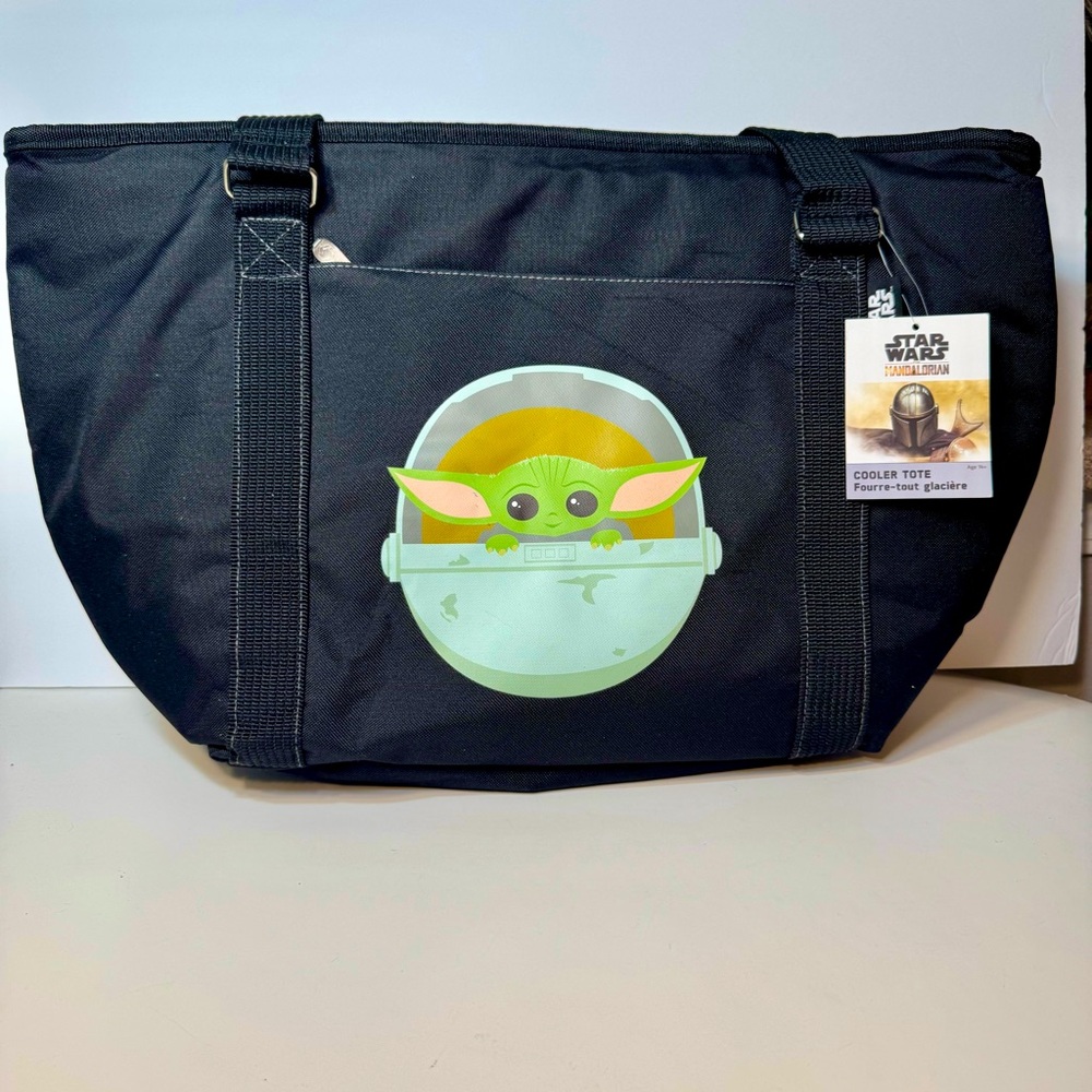 NWT. Brand: Picnic Time. Star Wars The Mandalorian cooler bag. grogu